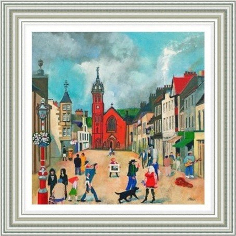 High Street Peebles by Rob Hain