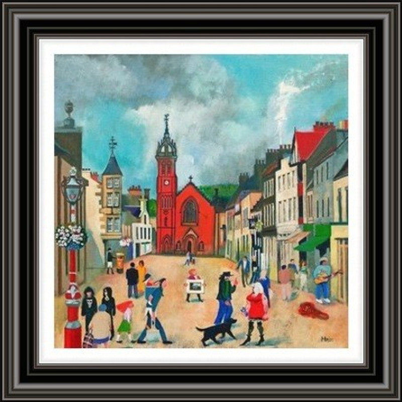 High Street Peebles by Rob Hain