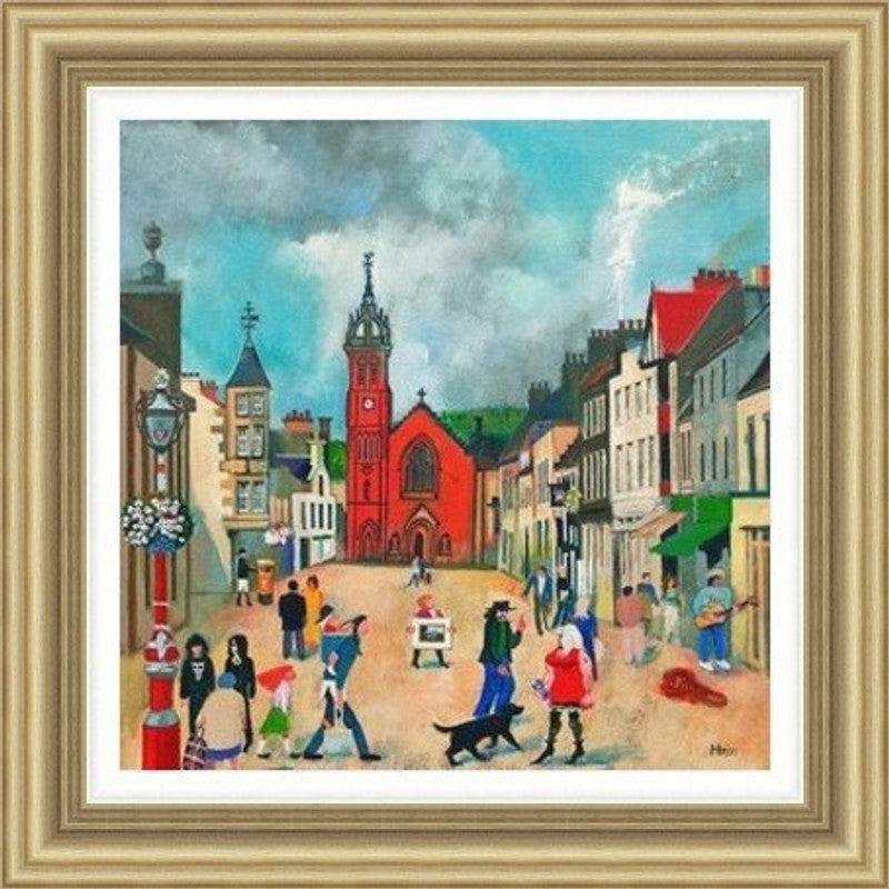 High Street Peebles by Rob Hain