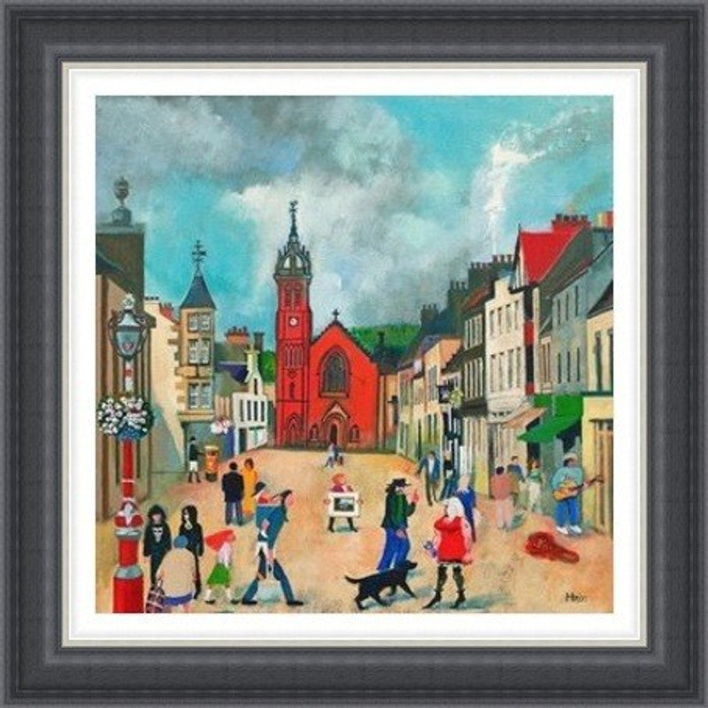 High Street Peebles by Rob Hain