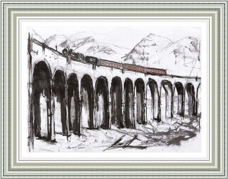 Glenfinnan Viaduct by Liana Moran