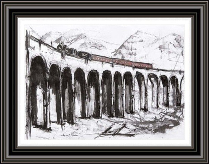 Glenfinnan Viaduct by Liana Moran