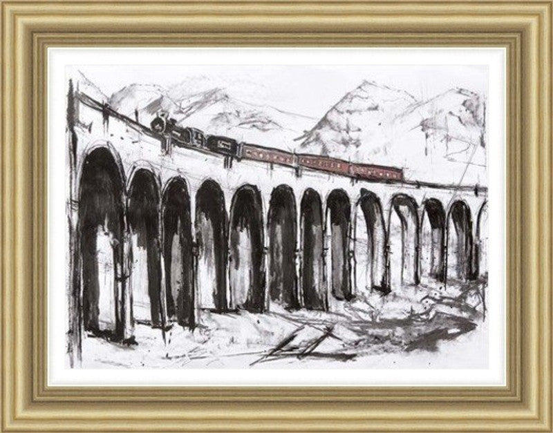 Glenfinnan Viaduct by Liana Moran