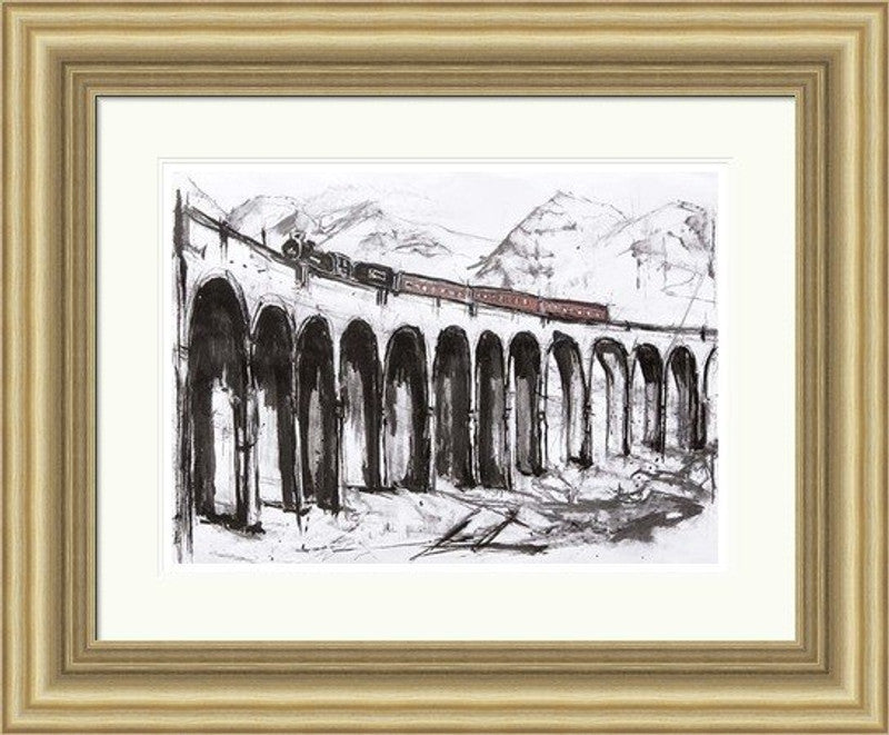 Glenfinnan Viaduct by Liana Moran