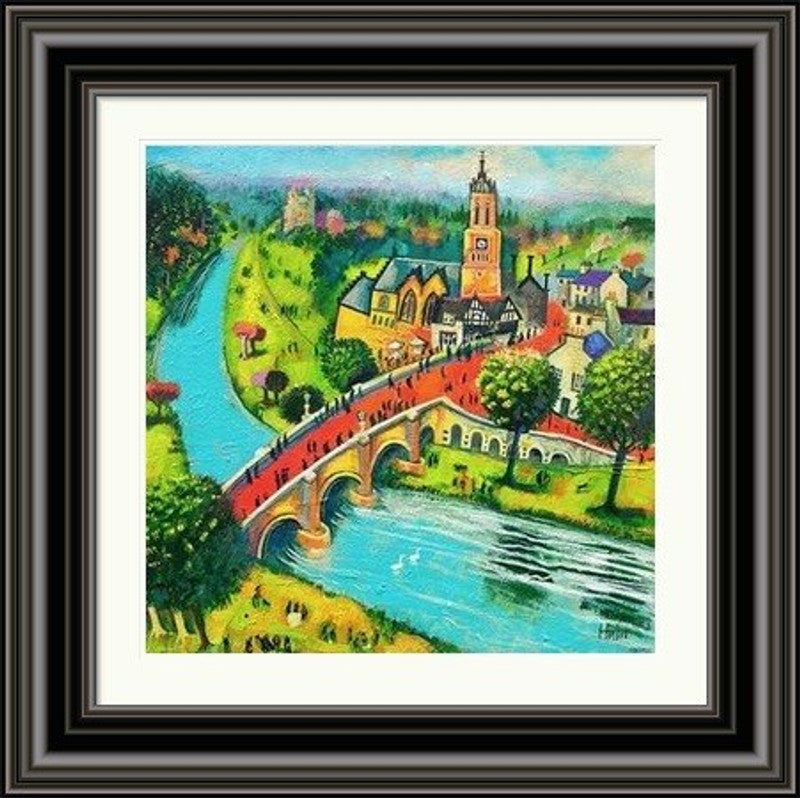 Tweed Bridge Peebles by Rob Hain
