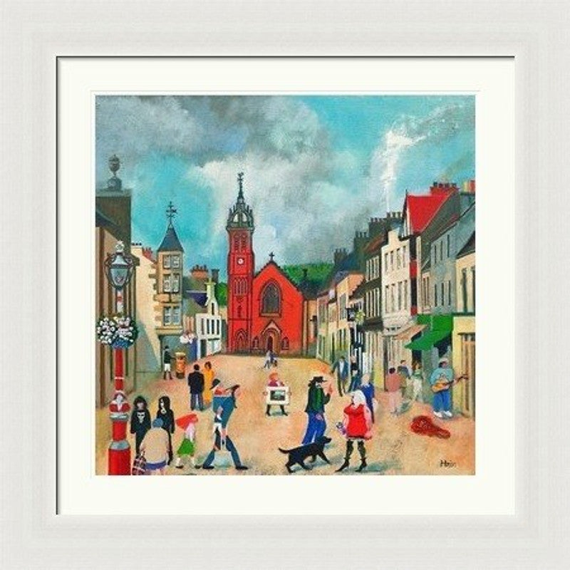 High Street Peebles by Rob Hain