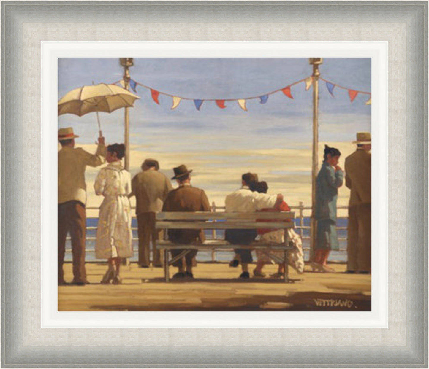 The Pier by Jack Vettriano
