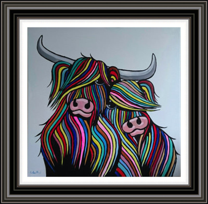 Wee Hug Heilan Coos by Callum Nicol