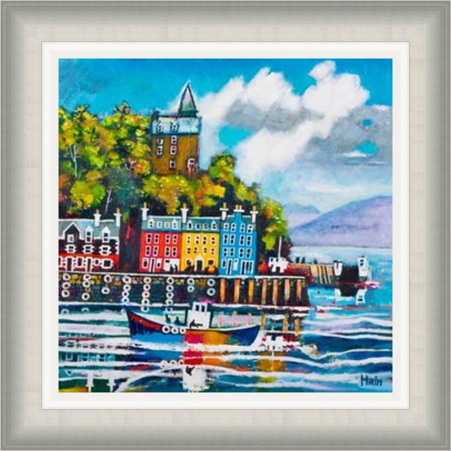 Arriving Tobermory by Rob Hain