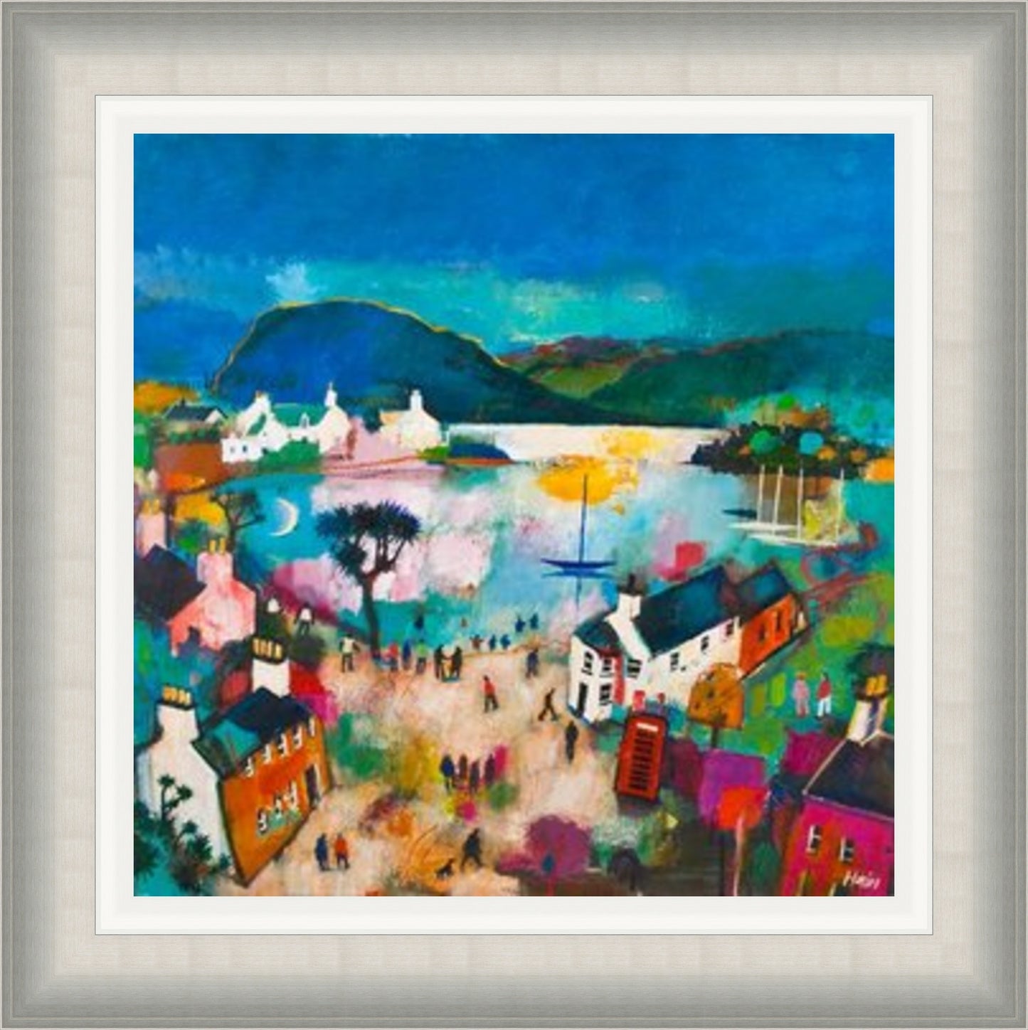 Evening Reflections Plockton by Rob Hain