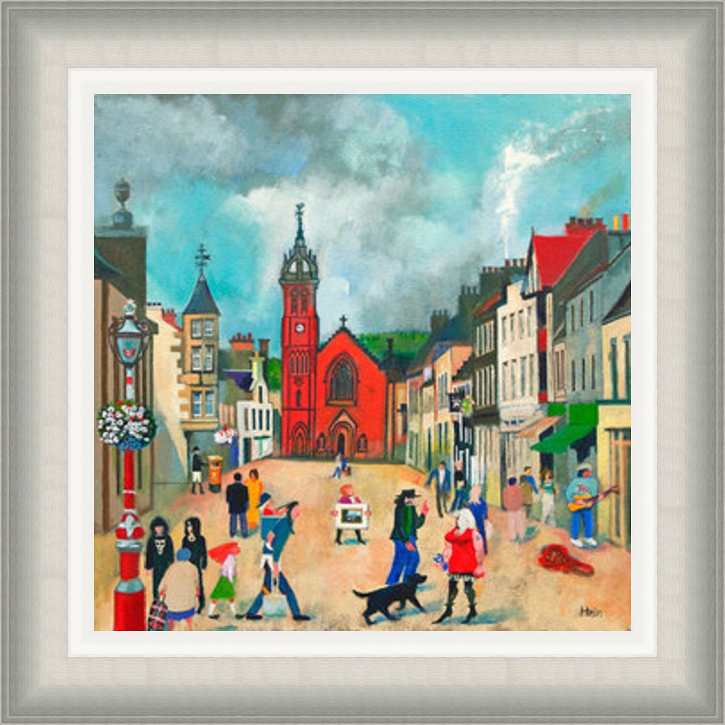 High Street Peebles by Rob Hain