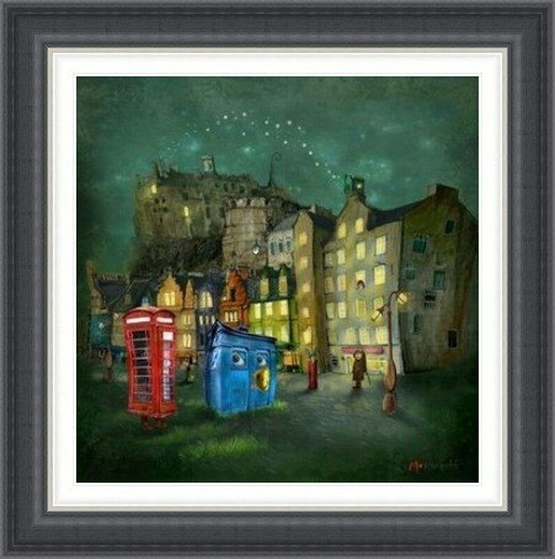 Strange Night, Grassmarket by Matylda Konecka