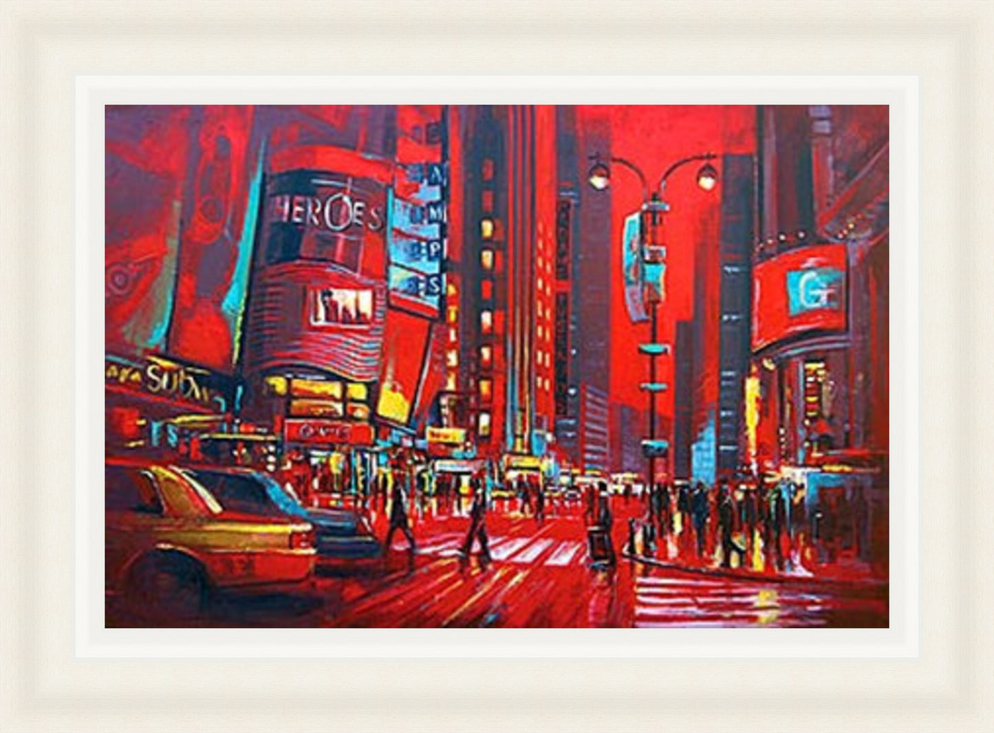 New York in Red by Phil Wilson