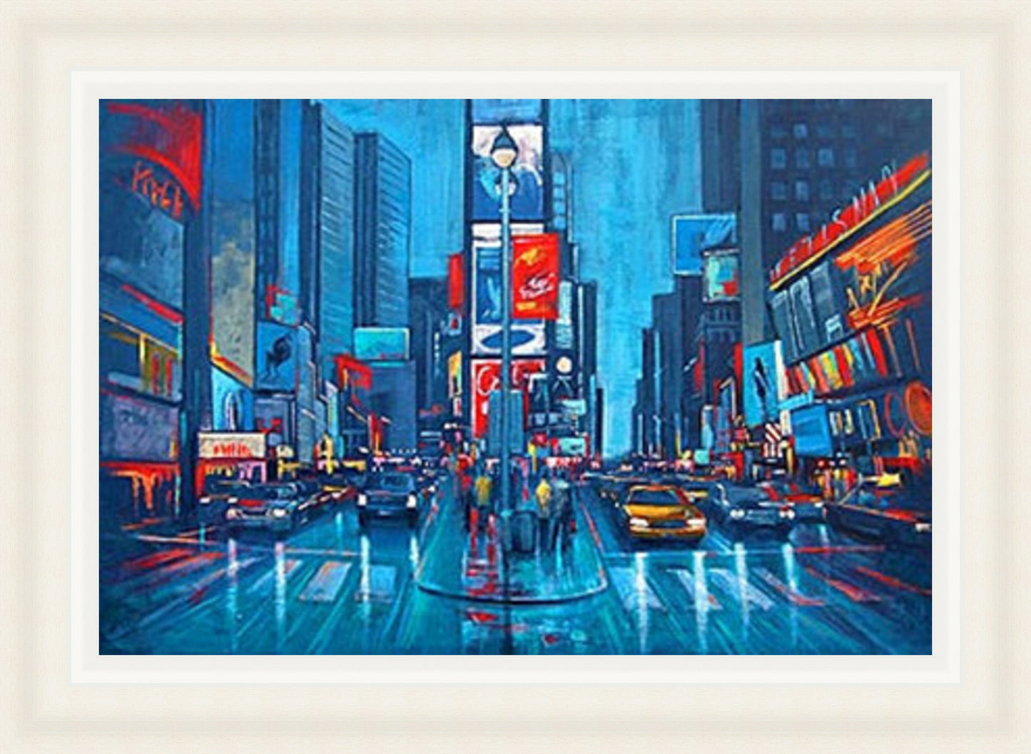 New York in Blue by Phil Wilson