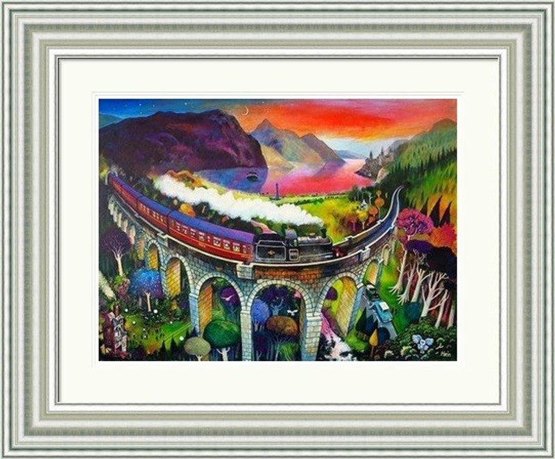 Colourful Glenfinnan by Rob Hain