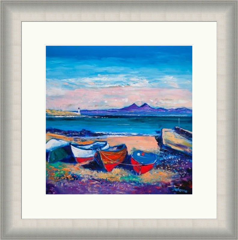 Beached Boats, Loch Indaal, Islay by JOLOMO