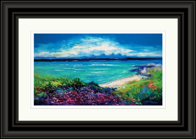 The Paps of Jura from Isle of Gigha by Jolomo