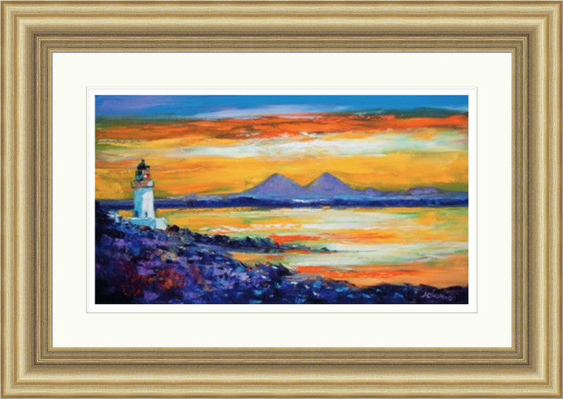 A Soft Dawnlight over Loch Indaal Islay by Jolomo