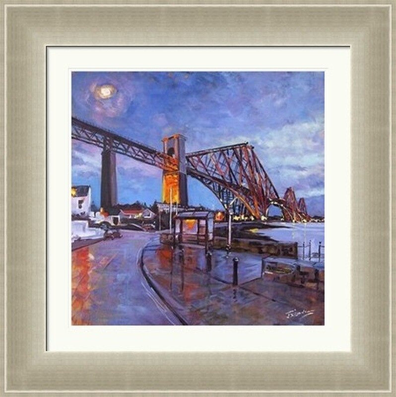 The Rail Bridge from North Queensferry by James Somerville Lindsay