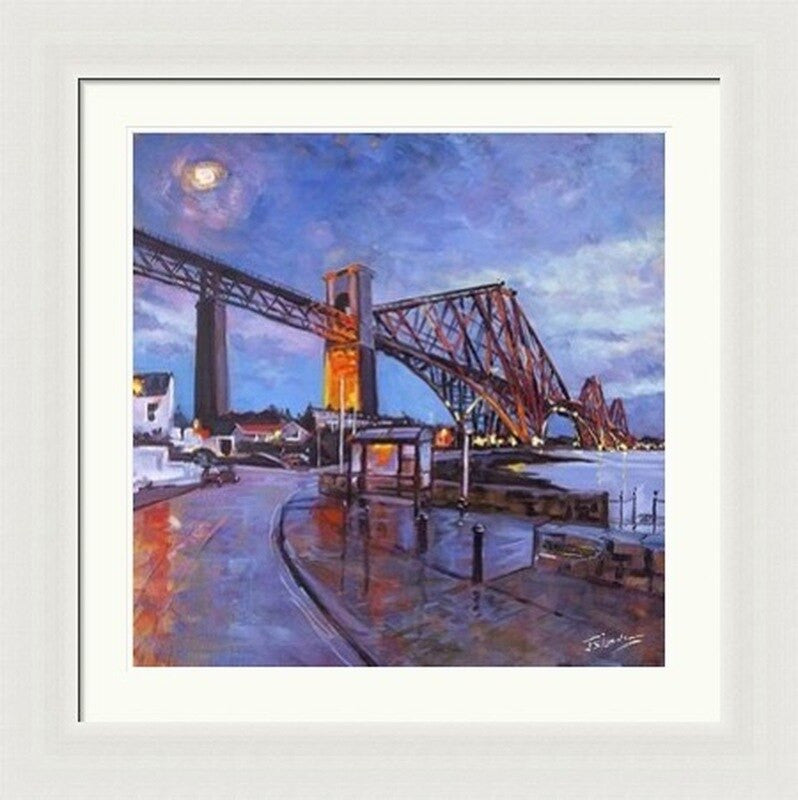 The Rail Bridge from North Queensferry by James Somerville Lindsay
