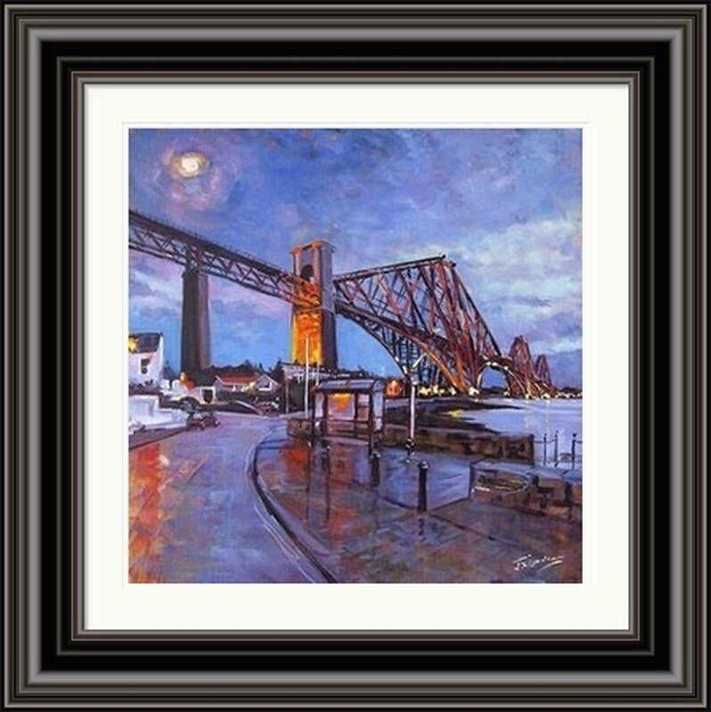 The Rail Bridge from North Queensferry by James Somerville Lindsay