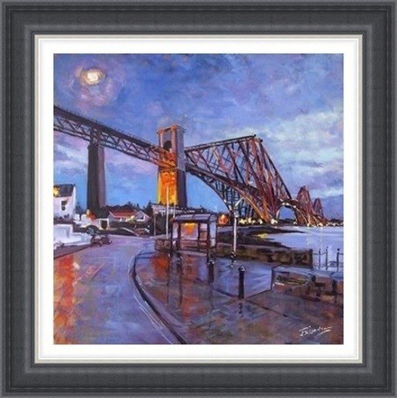 The Rail Bridge from North Queensferry by James Somerville Lindsay