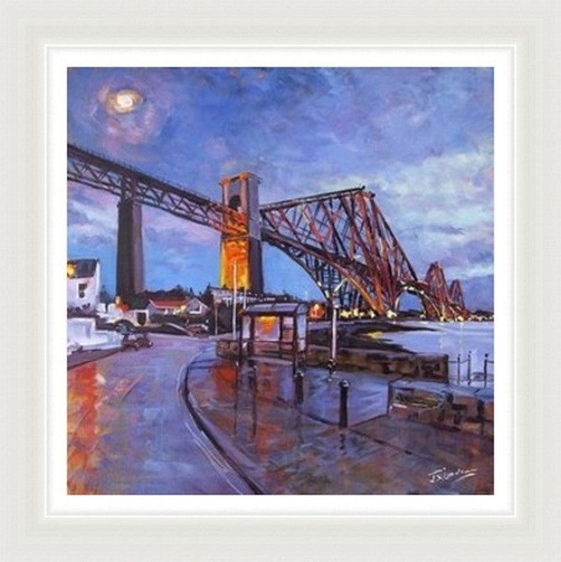 The Rail Bridge from North Queensferry by James Somerville Lindsay