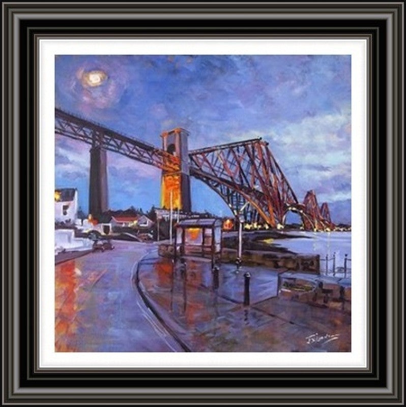 The Rail Bridge from North Queensferry by James Somerville Lindsay
