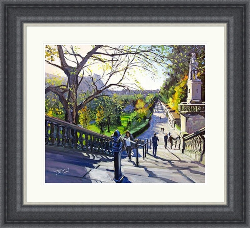 Autumn Afternoon, Princes Street by James Somerville Lindsay