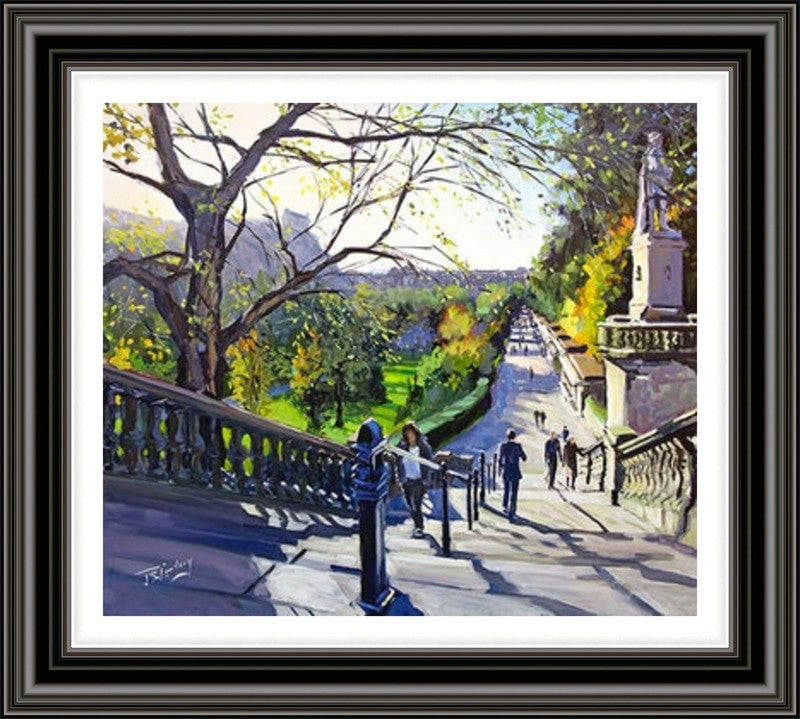 Autumn Afternoon, Princes Street by James Somerville Lindsay