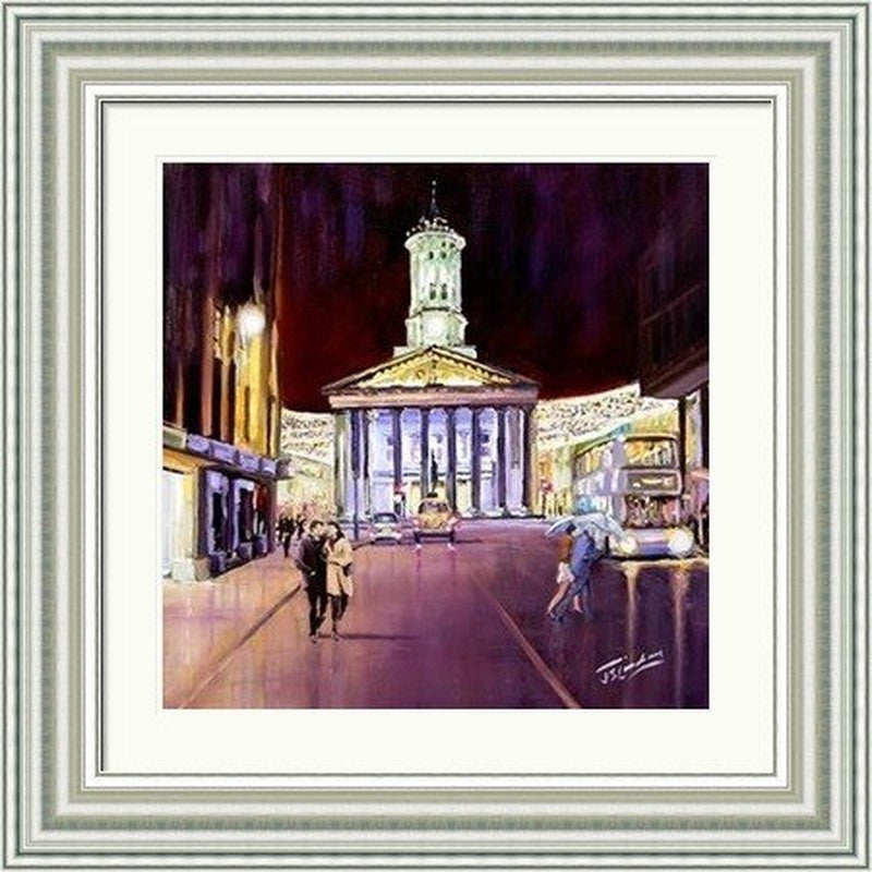 Evening, Royal Exchange Square by James Somerville Lindsay