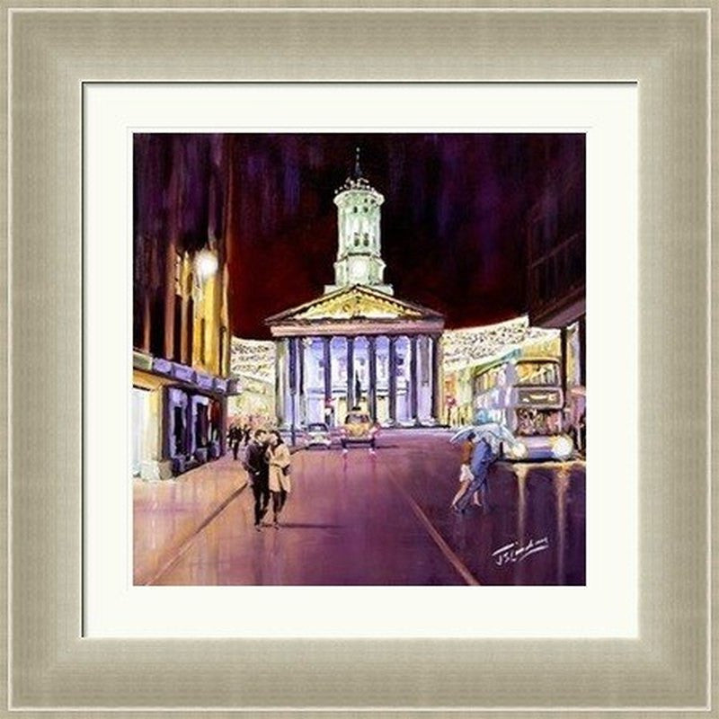 Evening, Royal Exchange Square by James Somerville Lindsay