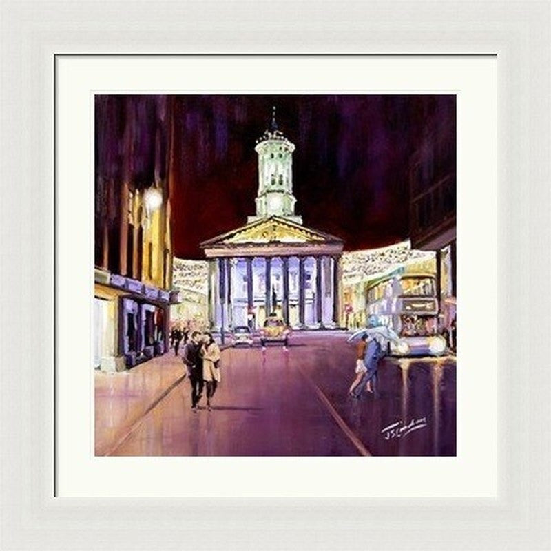 Evening, Royal Exchange Square by James Somerville Lindsay