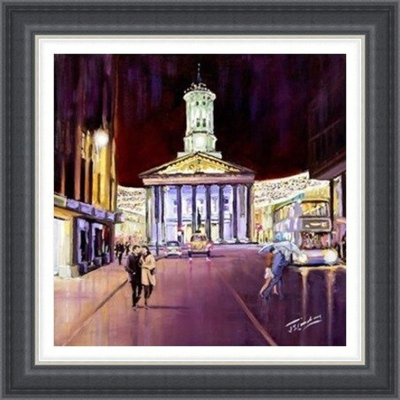 Evening, Royal Exchange Square by James Somerville Lindsay