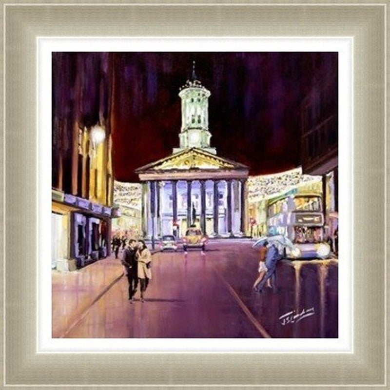 Evening, Royal Exchange Square by James Somerville Lindsay