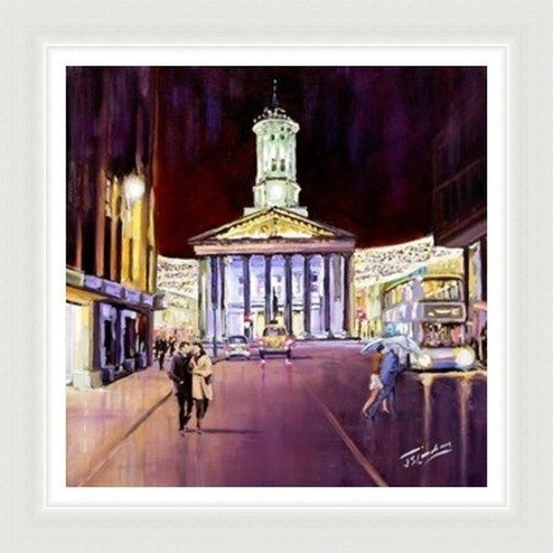 Evening, Royal Exchange Square by James Somerville Lindsay