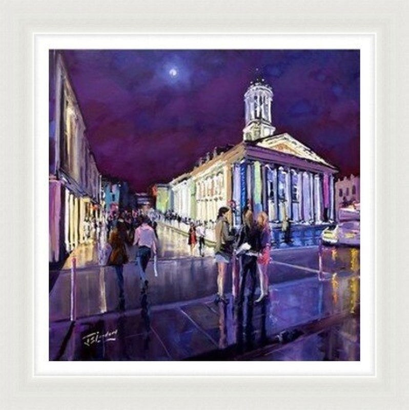 Royal Exchange Square Reflections by James Somerville Lindsay