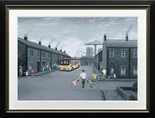 All Aboard For The Seaside Paper by Leigh Lambert