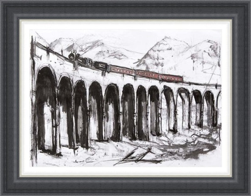 Glenfinnan Viaduct by Liana Moran