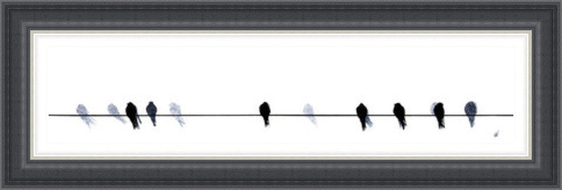 Swallows Waiting to Go by Sandra Vick