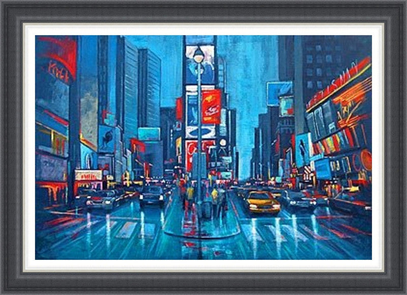New York in Blue by Phil Wilson