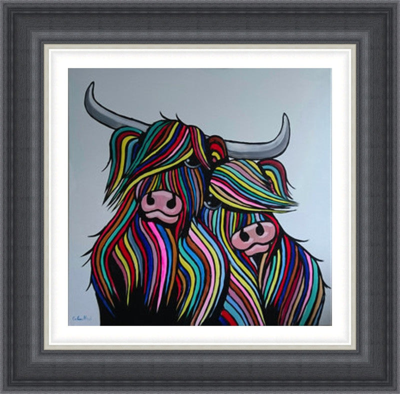 Wee Hug Heilan Coos by Callum Nicol