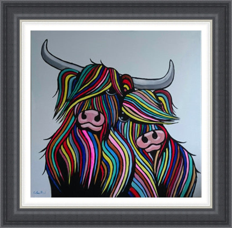 Wee Hug Heilan Coos by Callum Nicol