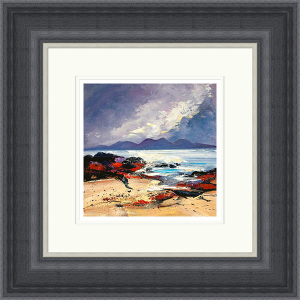 Passing Clouds Over Jura by Dronma