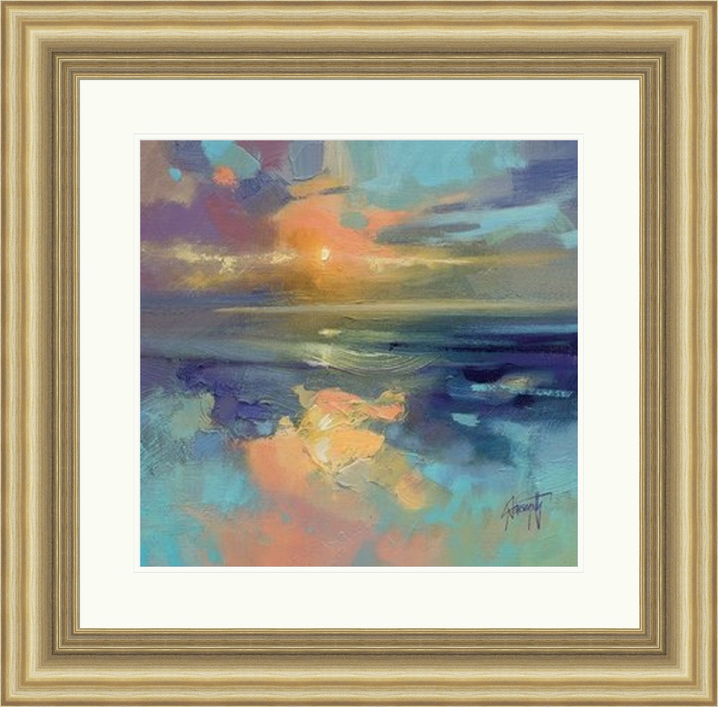 Cerulean Cyan Study by Scott Naismith