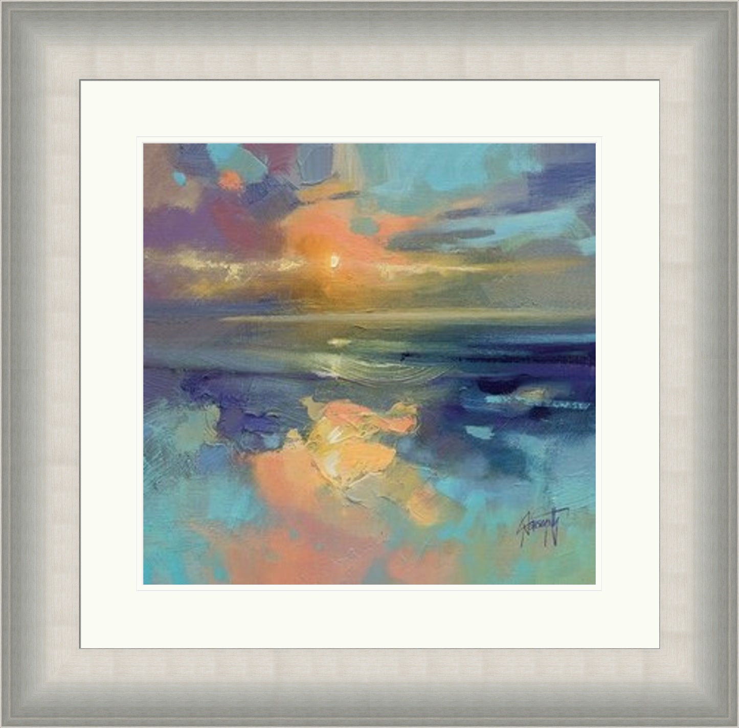 Cerulean Cyan Study by Scott Naismith