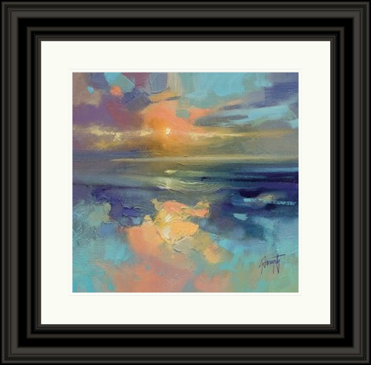 Cerulean Cyan Study by Scott Naismith
