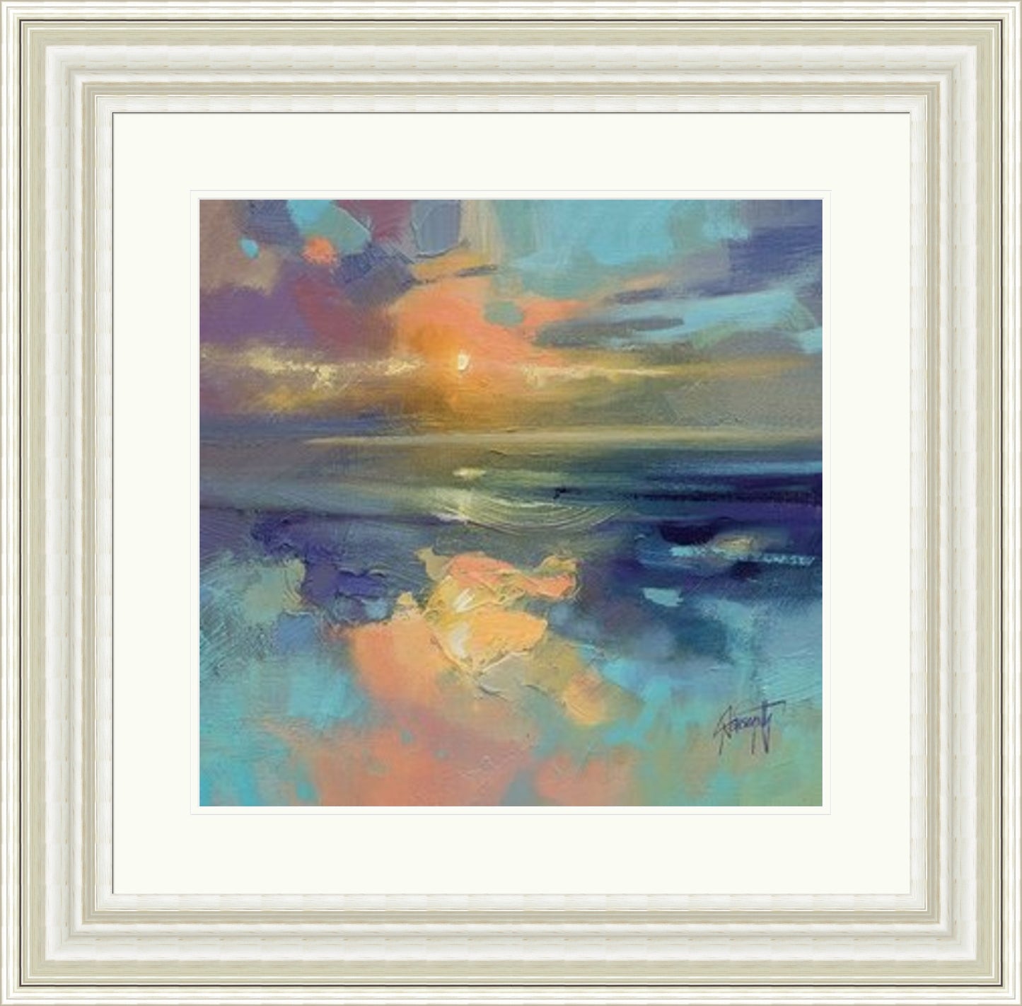 Cerulean Cyan Study by Scott Naismith
