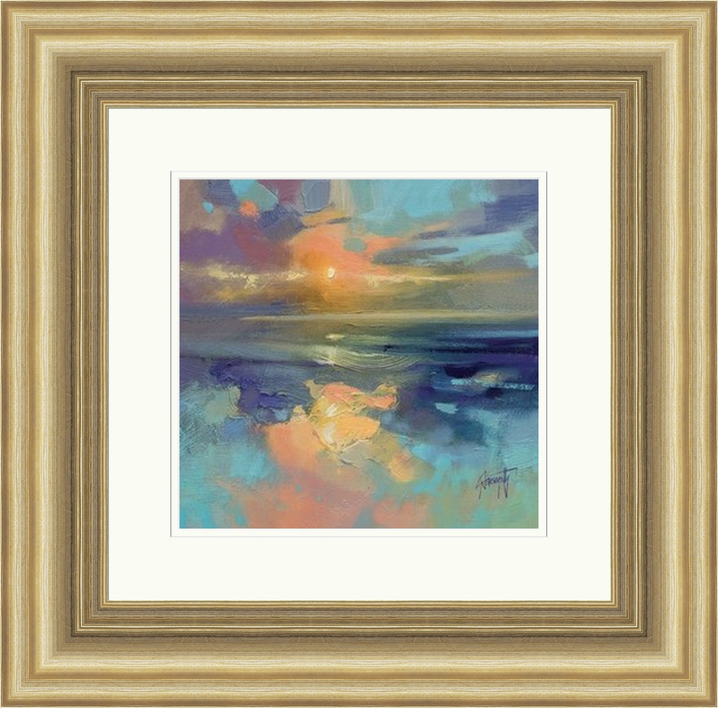 Cerulean Cyan Study by Scott Naismith