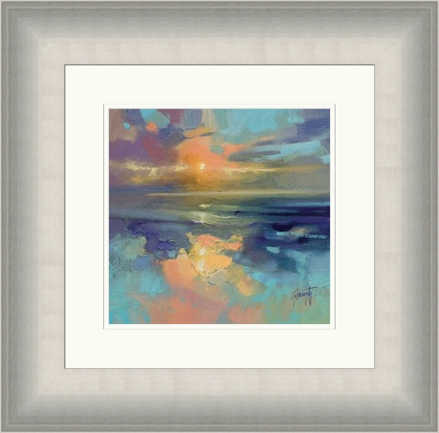 Cerulean Cyan Study by Scott Naismith